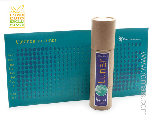 Calendário Personalizado Poster - Embalagem Tubete