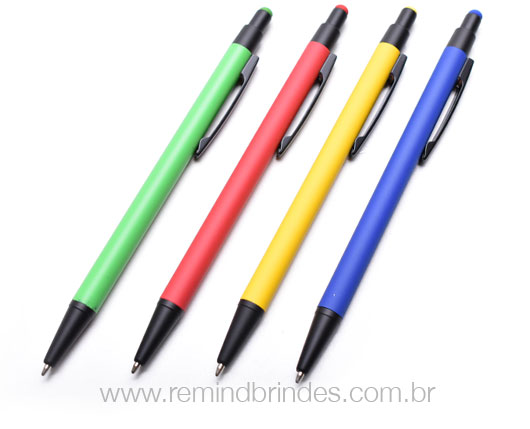 Caneta Metal Touch Color