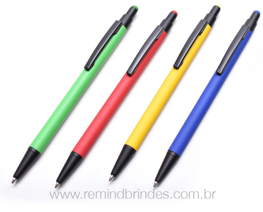 Caneta Metal Touch Color