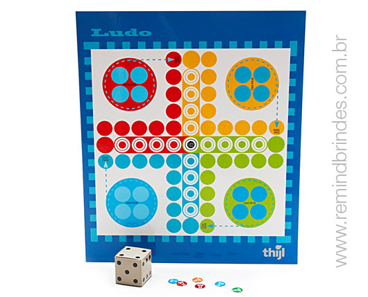 Jogo de Tabuleiro Ecológico - Ludo