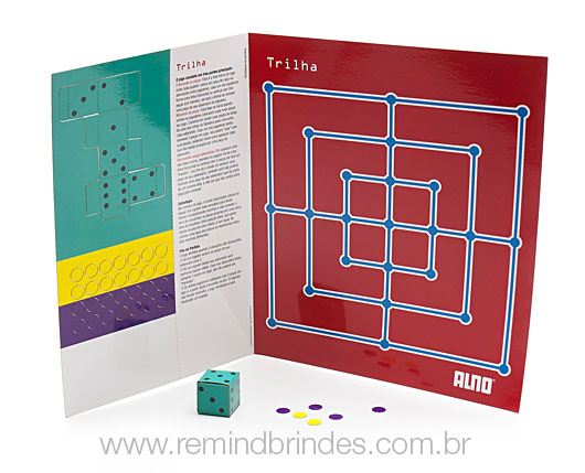 Kit Jogos De Tabuleiro Xadrez + Dama + Trilha Tamanho U - Cor UNICA