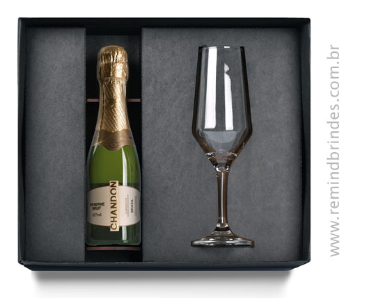 Kit Bebida - Chandon 187 mL e Taça