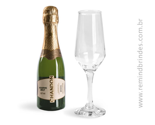 Kit Bebida - Chandon 187 mL e Taça