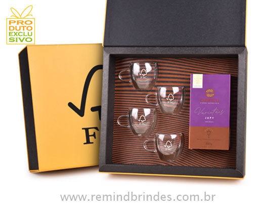 Kit Café Premium Welcome Orfeu Varietais com Xícaras