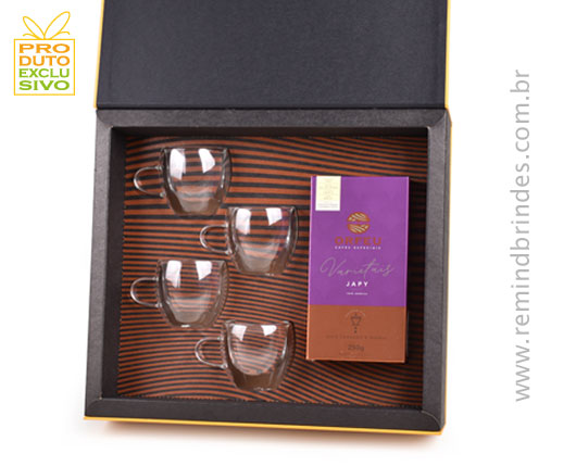 Kit Café Premium Welcome Orfeu Varietais com Xícaras