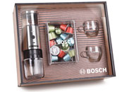 Kit Café Espresso Tech com Cafeteira Elétrica e Canecas (4 Peças)