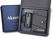 Kit Onboarding Executive 2 Peças com Caneca Térmica Inox e Caderneta