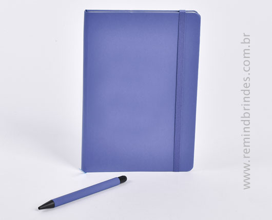 Kit Executive Personalizado 2 Peças com Caderneta e Caneta Premium