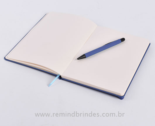 Kit Executive Personalizado 2 Peças com Caderneta e Caneta Premium