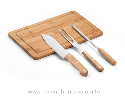 Kit Churrasco 4 Peças MOUSSAKA