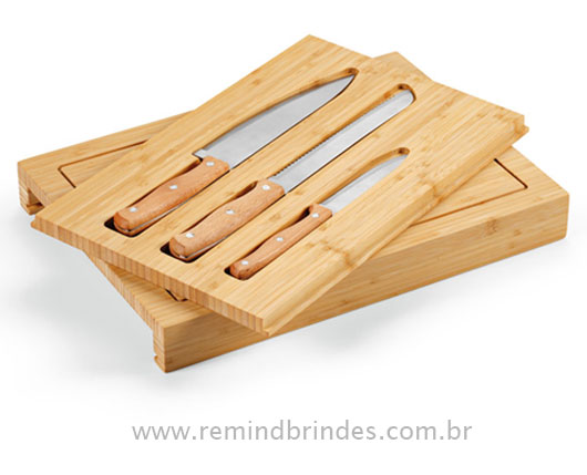 Kit Churrasco 4 Peças MUGWORT