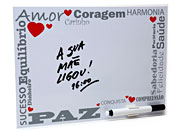 Memo Board e Porta Contas Magnético