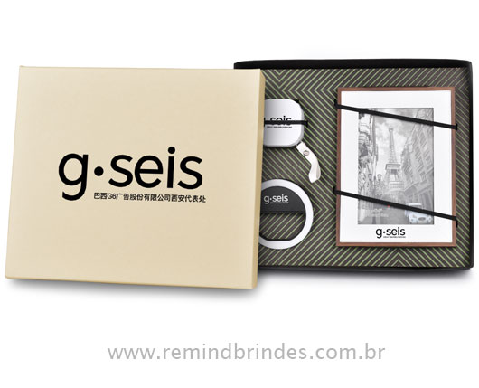 Kit Boas-Vindas Escritório com Porta-Retrato de MDF e Acessório